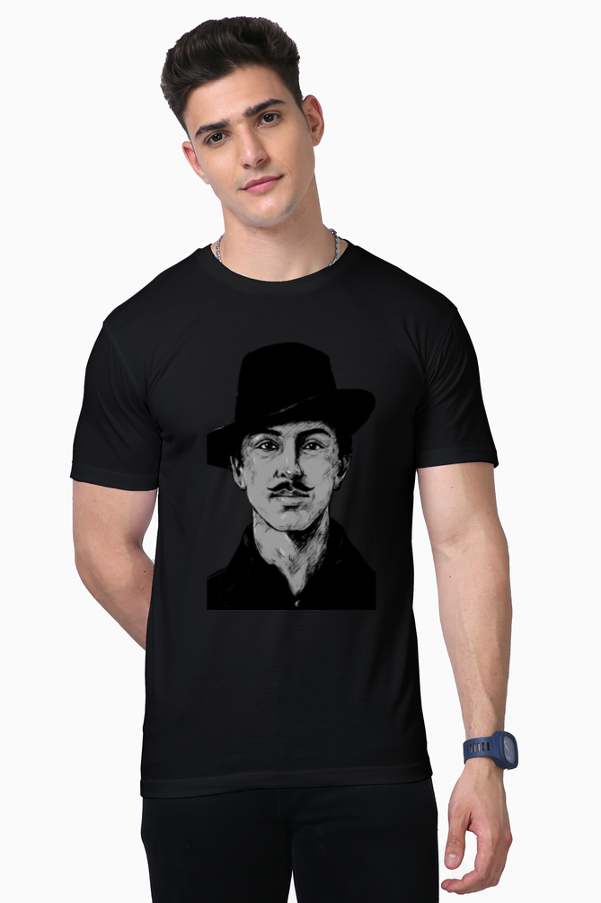 Shaheed Bhagat Singh Design Unisex Supima T-shirt