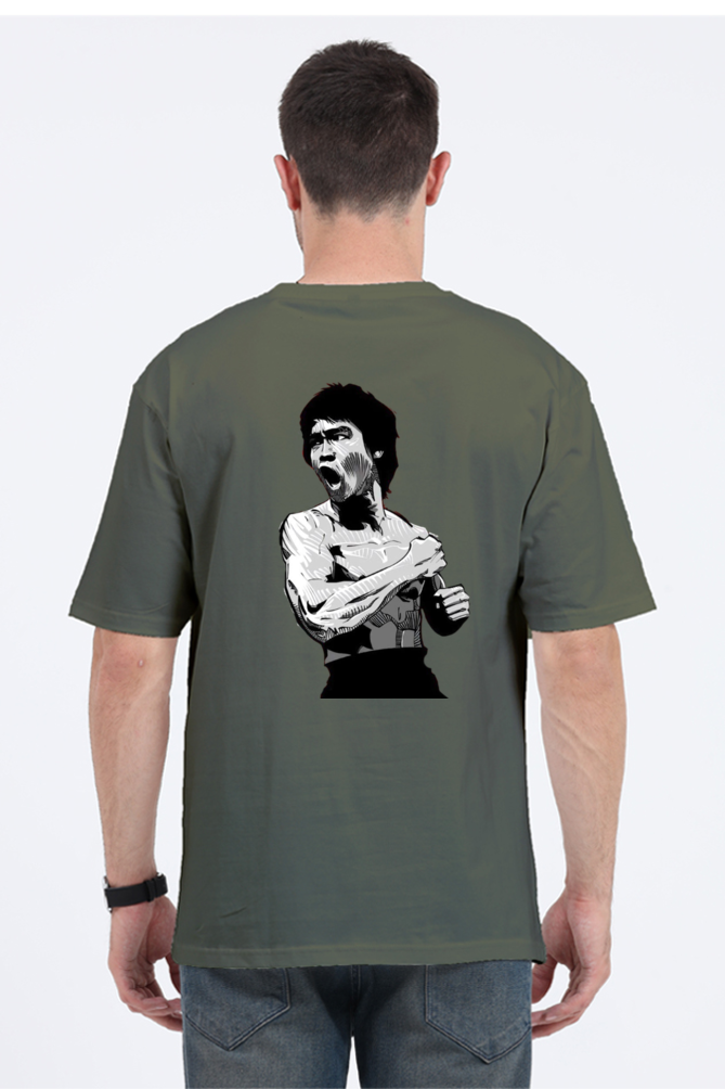 Bruce Lee Design Unisex Oversized Classic T-shirt