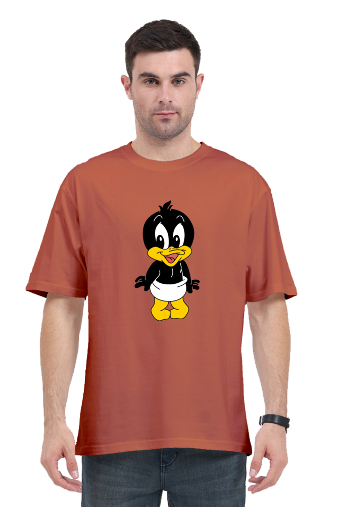 Cute Cartoon Duck Unisex Oversized classic T-shirt