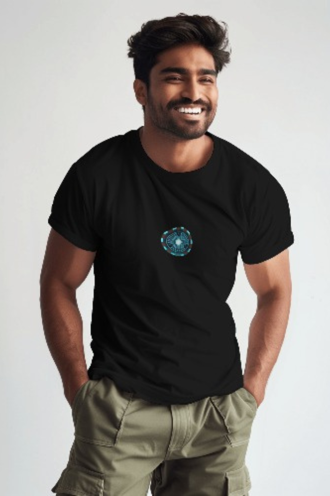 Arc Reactor Design Unisex Supima T-Shirt