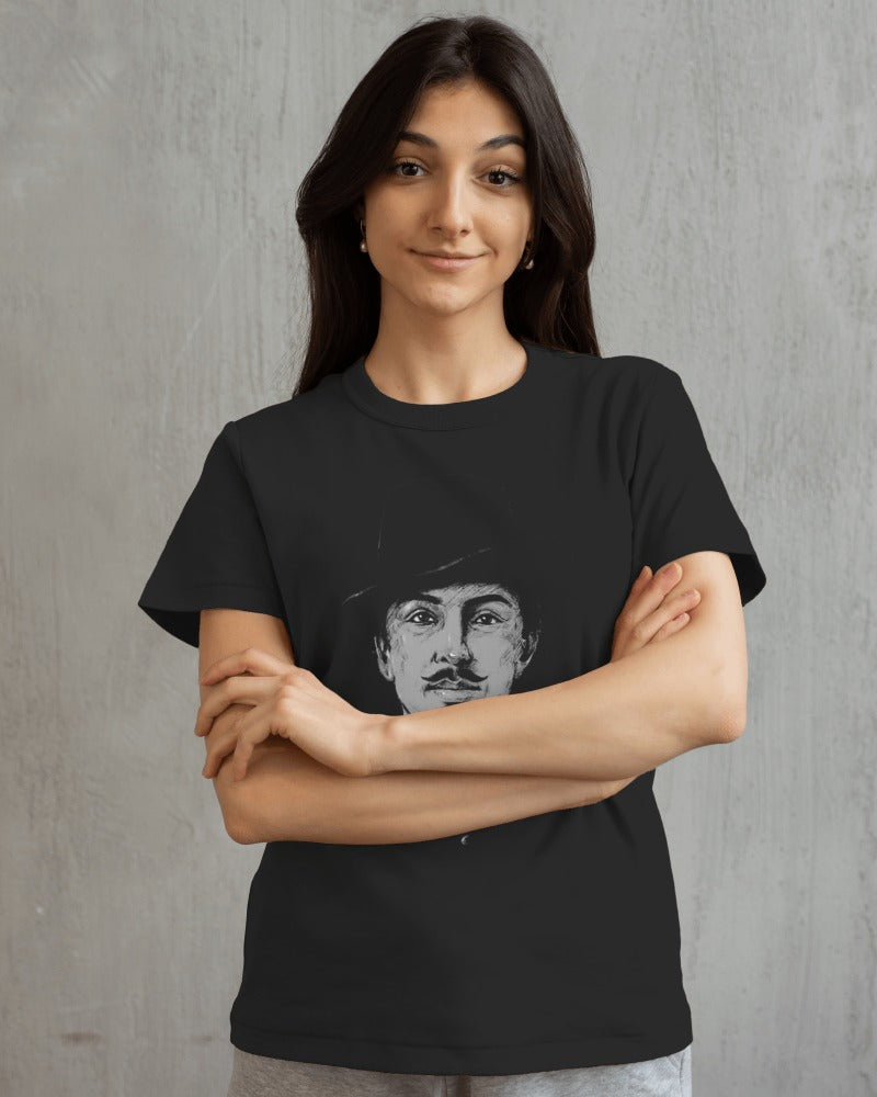 Shaheed Bhagat Singh Design Unisex Supima T-shirt